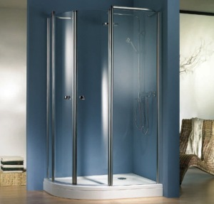 HSK Exclusive 2 Door Quadrant Shower Enclosure.